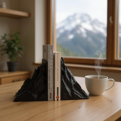 Mountain Bookends - Elegant