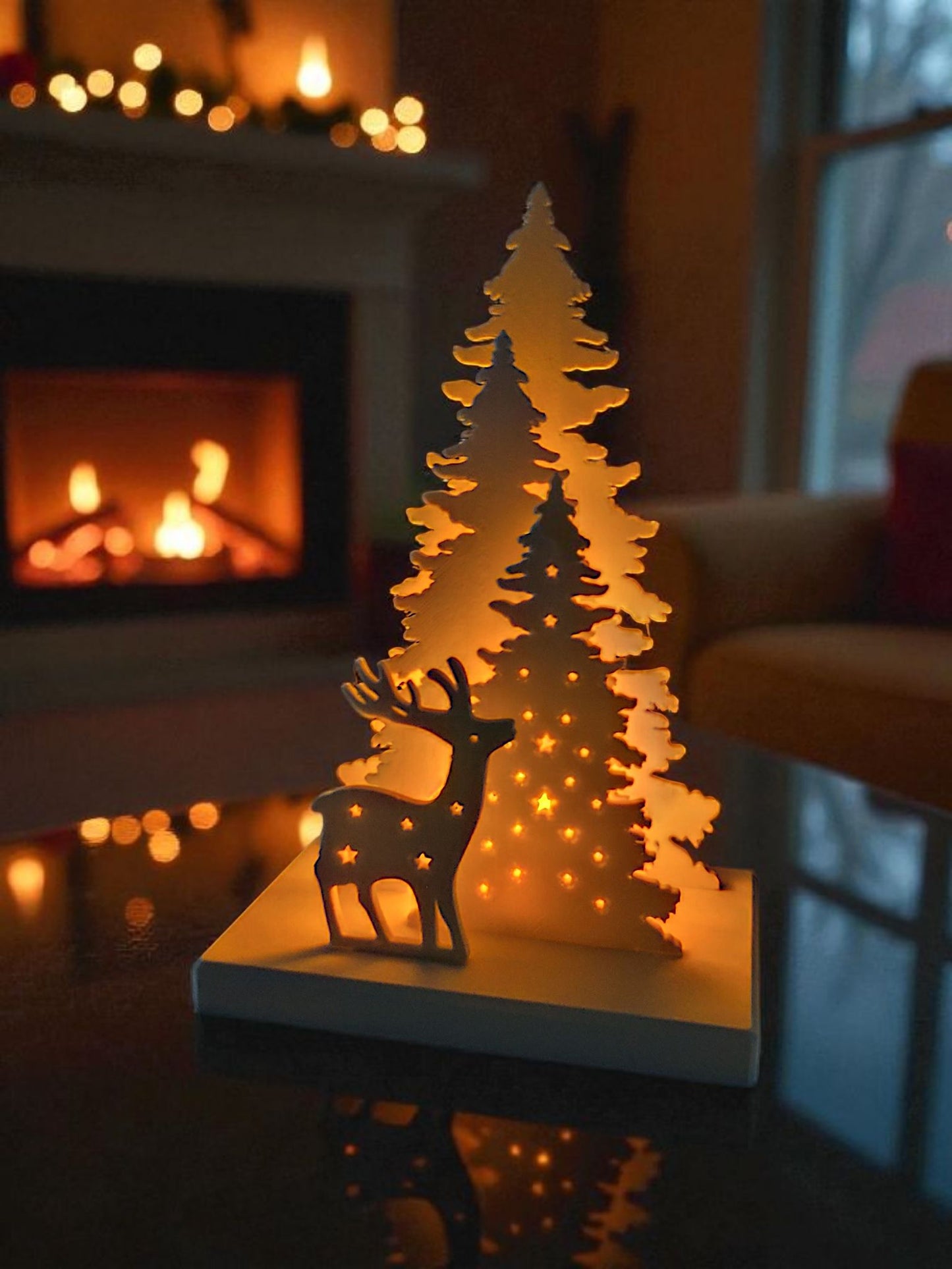 Christmas Winter Scene – LED