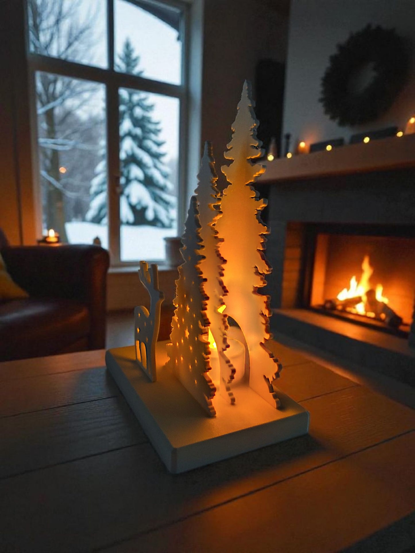 Christmas Winter Scene – LED