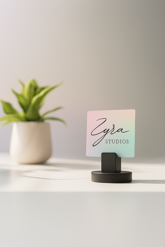 Card Stand - Elegant