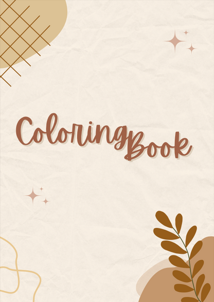 Digital Coloring Book – A Calm Escape