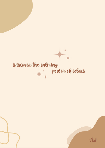 Digital Coloring Book – A Calm Escape