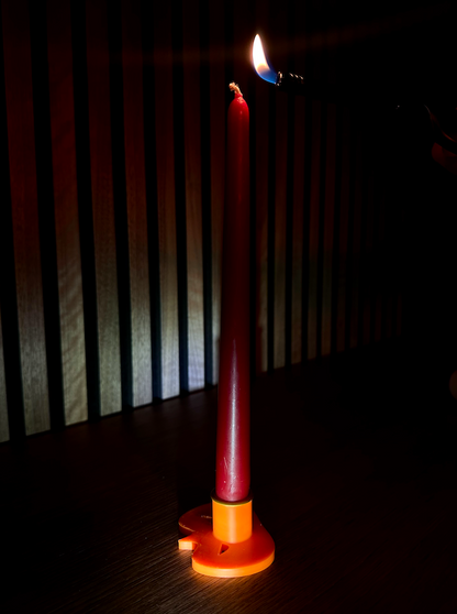 Candle Holder - Pumpkin