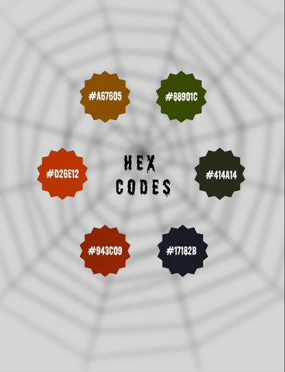 Digital Coloring Book - Halloween Edition