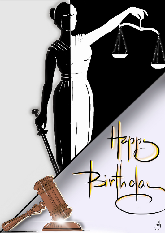 Digital Card – Law Theme