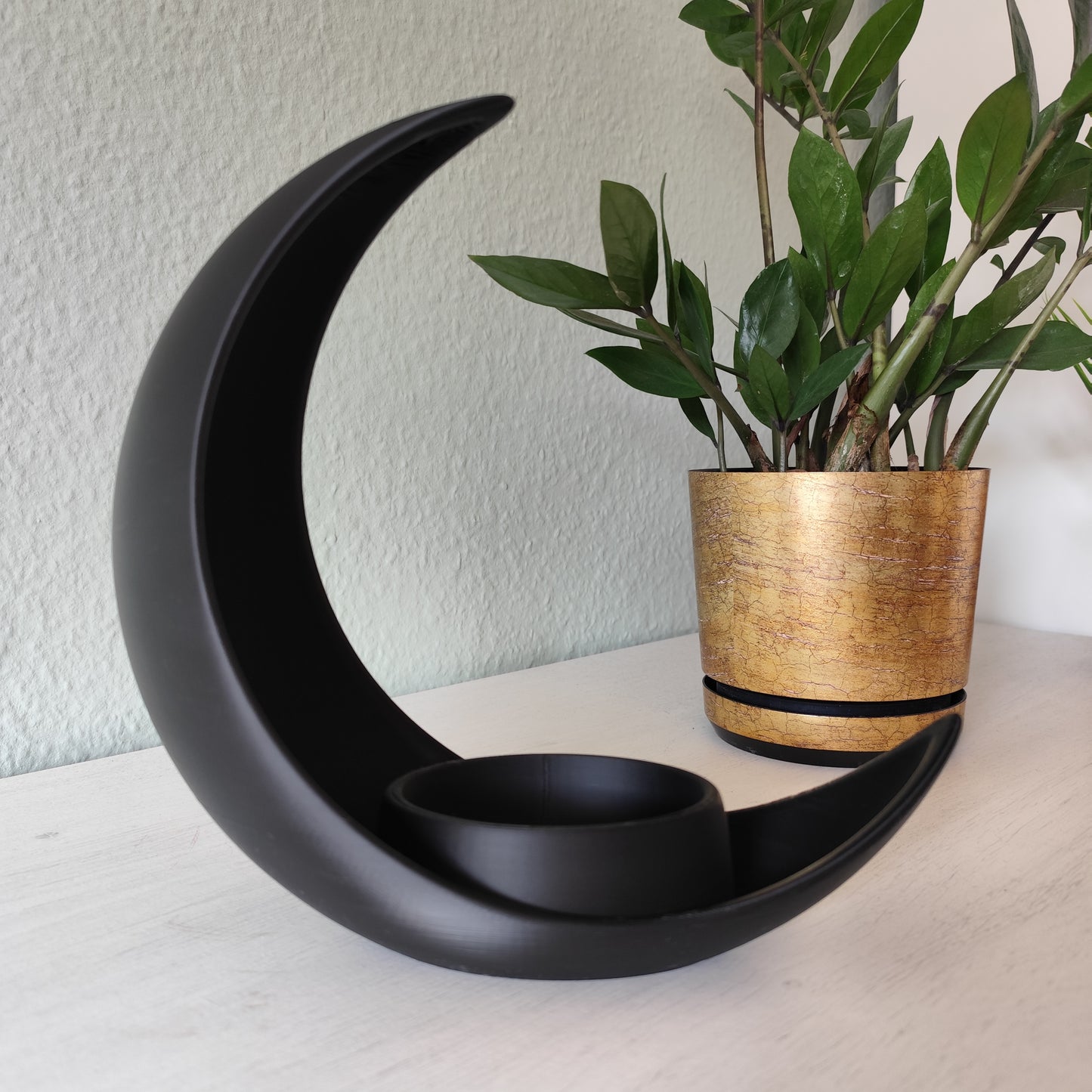 Moon Plant Holder - Elegant
