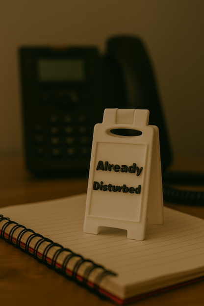 Customizable Mini Desk Signs